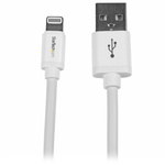 StarTech.com USB 2.0 Cable, Male USB A to Male Lightning Cable, 2m
