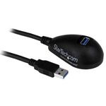 StarTech.com USB 3.0 Cable, Male USB A to Female USB A USB Extension Cable, 1.5m