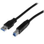 StarTech.com USB 3.0 Cable, Male USB A to Male USB B Cable, 1m