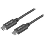 StarTech.com USB 2.0 Cable, Male USB C to Male USB C Cable, 0.5m