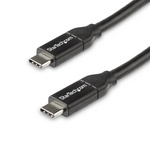 StarTech.com USB 2.0 Cable, Male USB C to Male USB C Cable, 0.5m