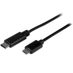 StarTech.com USB 2.0 Cable, Male USB C to Male Micro USB B Cable, 0.5m