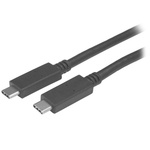 StarTech.com USB 3.1 Cable, Male USB C to Male USB C Cable, 1m