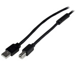 StarTech.com USB 2.0 Cable, Male USB A to Male USB B Cable, 20m
