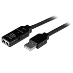 StarTech.com USB 2.0 USB Extension Cable, Male USB A to Female USB A USB Extension Cable, 25m