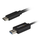 StarTech.com USB 3.0 Cable, Male USB A to Male USB C Cable, 2m