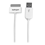 StarTech.com USB 2.0 Cable, Male USB A to Male Apple Dock Cable, 1m