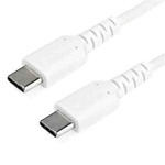 StarTech.com USB 2.0 Cable, Male USB C to Male USB C Rugged USB Cable, 2m
