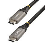 StarTech.com USB 3.0 Cable, Male USB C to Male USB C  Cable, 1m