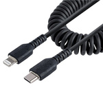 StarTech.com Cable, Male Lightning to Male USB C  Cable, 1m