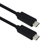 Roline USB 4.0 Cable, Male USB C to Male USB C Cable, 0.5m