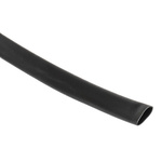 RS PRO Heat Shrink Tubing, Black 6mm Sleeve Dia. x 7m Length 3:1 Ratio