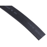 RS PRO Heat Shrink Tubing, Black 9mm Sleeve Dia. x 5m Length 3:1 Ratio