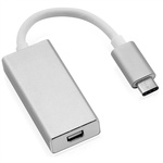 Roline USB 3.1 Cable, Male USB C to Female Mini DisplayPort Cable, 100mm