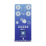 MikroElektronika, Cap Extend 3 Click Capacitive Touch Sensor mikroBus Click Board, MTCH105 - MIKROE-2883