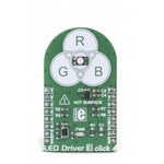 MikroElektronika MIKROE-2950 LED Driver 3 Click LED Driver for NCP5623B, PCA9306 for and in many Decorative Colored
