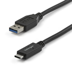 StarTech.com USB 3.1 Cable, Male USB A to Male USB C  Cable, 1m