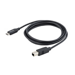 StarTech.com USB 2.0 Cable, Male USB C to Male USB B Cable, 2m
