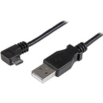 StarTech.com USB 2.0 Cable, Male USB A to Male Micro USB B Cable, 0.5m