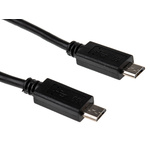 StarTech.com USB 2.0 Cable, Male Micro USB B to Male Micro USB B  Cable, 200mm
