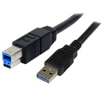 StarTech.com USB 3.0 Cable, Male USB A to Male USB B  Cable, 3m