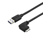 StarTech.com USB 3.0 Cable, Male USB A to Male Micro USB B Cable, 0.5m