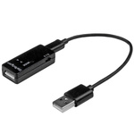 StarTech.com USB 2.0 Cable, Male USB A to Female Micro USB B Cable, 200mm