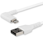 StarTech.com USB 2.0 Lightning Cable, Male USB A to Male Lightning Rugged USB Cable, 2m