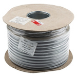 RS PRO Control Cable, 5 Cores, 2.5 mm², YY, Unscreened, 50m, Grey PVC Sheath