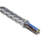 RS PRO Control Cable, 5 Cores, 2.5 mm², SY, Screened, 50m, Transparent PVC Sheath