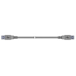 CONEC USB 2.0 Cable, Male USB A to Male USB A Cable, 3m