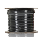 RS PRO Multicore Industrial Cable, 6 Cores, 0.5 mm², DEF STAN, Unscreened, 25m, Black PVC Sheath