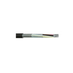 RS PRO Multicore Industrial Cable, 36 Cores, 0.22 mm², DEF STAN, Screened, 25m, Black PVC Sheath