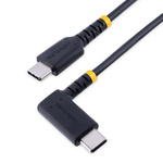 StarTech.com USB 2.0 Cable, Male USB C to Male USB C Rugged USB Cable, 15cm