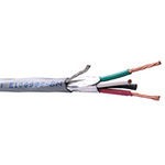 Belden Control Cable, 4 Cores, 0.82 mm², Screened, 100m, Grey LSZH Sheath, 18 AWG