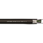 Lapp ÖLFLEX CRANE 25 Control Cable, 8 Cores, 1.5 mm², YY, Unscreened, 10m, Black PVC Sheath, 15 AWG