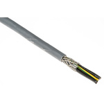 RS PRO Control Cable, 7 Cores, 0.5 mm², CY, Screened, 50m, Grey PVC Sheath, 20 AWG
