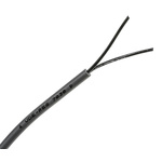 RS PRO Control Cable, 2 Cores, 0.75 mm², YY, Unscreened, 50m, Grey PVC Sheath, 18 AWG