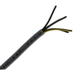 RS PRO Control Cable, 5 Cores, 0.75 mm², YY, Unscreened, 50m, Grey PVC Sheath, 18 AWG