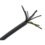 RS PRO Control Cable, 12 Cores, 0.5 mm², YY, Unscreened, 50m, Grey PVC Sheath, 20 AWG