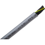 RS PRO Control Cable, 12 Cores, 1 mm², YY, Unscreened, 50m, Grey PVC Sheath, 17 AWG