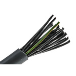 RS PRO Control Cable, 25 Cores, 0.5 mm², YY, Unscreened, 50m, Grey PVC Sheath, 20 AWG