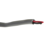 Alpha Wire Alpha Essentials Control Cable, 2 Cores, 0.35 mm², Unscreened, 30m, Grey PVC Sheath, 22 AWG