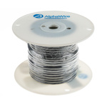 Alpha Wire Alpha Essentials Control Cable, 4 Cores, 0.35 mm², Unscreened, 30m, Grey PVC Sheath, 22 AWG