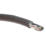 Alpha Wire Alpha Essentials Control Cable, 9 Cores, 0.23 mm², Screened, 30m, Grey PVC Sheath, 24 AWG