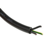 Lapp ÖLFLEX CLASSIC 110 Control Cable, 3 Cores, 0.75 mm², YY, Unscreened, 50m, Black PVC Sheath, 18 AWG