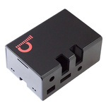 Pi Supply Case for use with JustBoom DAC HAT & Amp HAT, Raspberry Pi & Amp HAT, Raspberry Pi 2, Raspberry Pi 3,