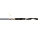 Igus chainflex CF140.UL Control Cable, 3 Cores, 0.5 mm², Screened, 50m, Grey PVC Sheath, 20 AWG