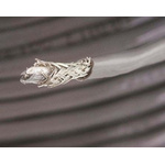 Alpha Wire Alpha Essentials Control Cable, 2 Cores, 0.09 mm², DEF STAN, Screened, 30m, Grey PVC Sheath, 28 AWG