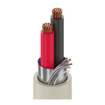 Belden 4200FE Control Cable, 2 Cores, 1.31 mm², Screened, 100m, Grey Low Smoke Zero Halogen (LSZH) Sheath, 16 AWG